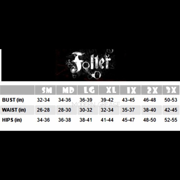 Folter clothing Pirate Carpe Noctem Dress Large - Picture 5 of 5